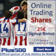 Plus500 Broker – up to 25 Euro Welcome Bonus – No Need To Deposit!